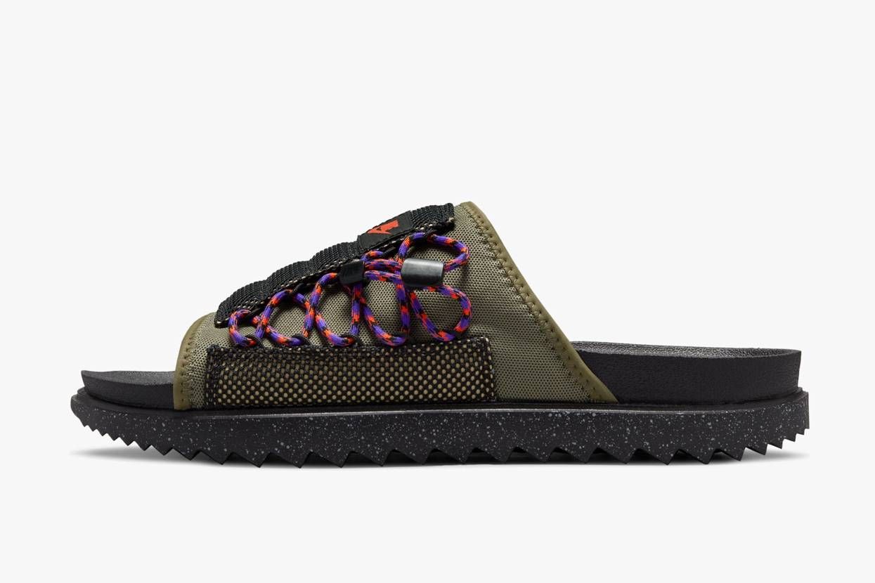 【スニダンで購入可】8/1・8/13発売 NIKE ASUNA SLIDE "MEDIUM OLIVE" 抽選/定価/販売店舗まとめ 2枚目