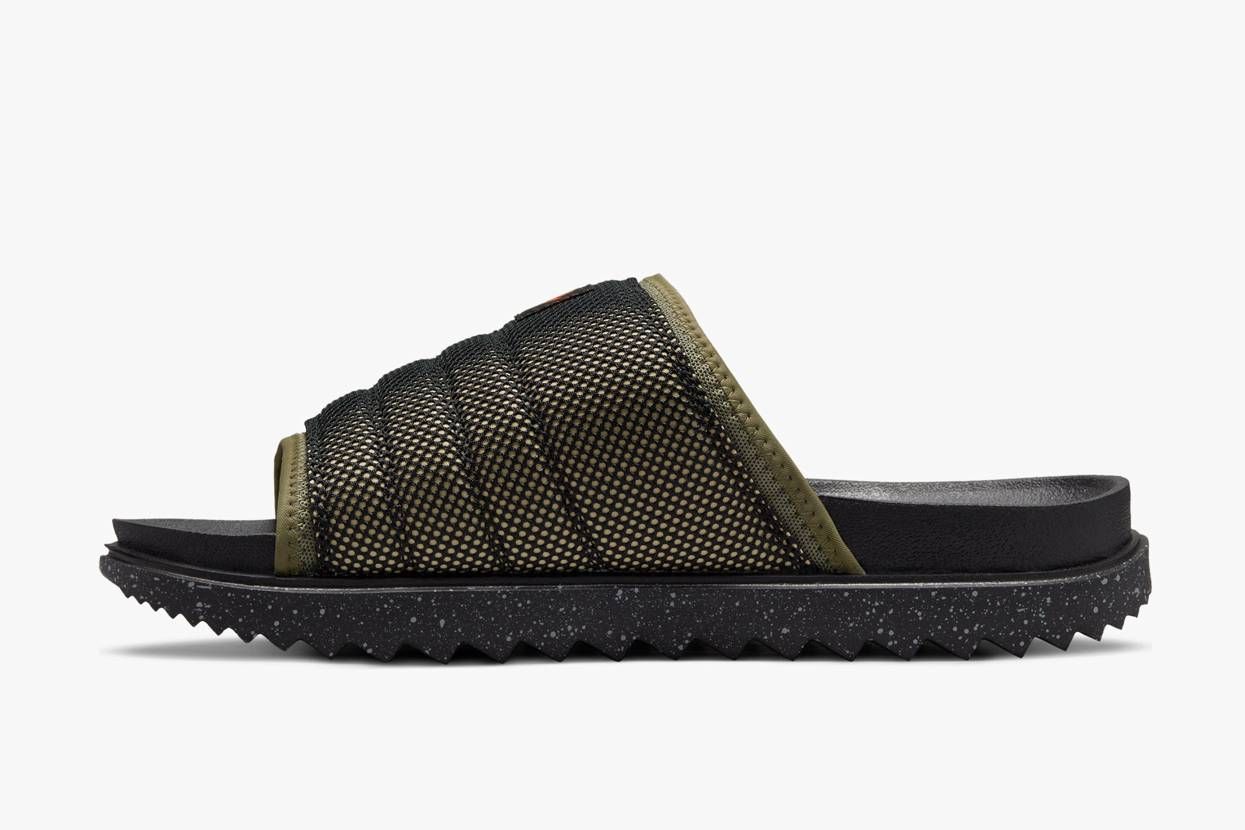 【スニダンで購入可】8/1・8/13発売 NIKE ASUNA SLIDE "MEDIUM OLIVE" 抽選/定価/販売店舗まとめ 3枚目