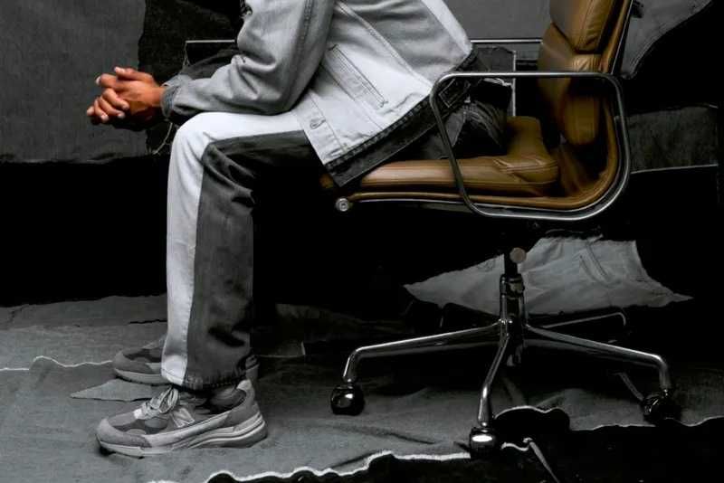 【スニダンで購入可】8/6発売 Levi’s × NEW BALANCE 992 "GREY DENIM" 抽選/定価/販売店舗まとめ 3枚目