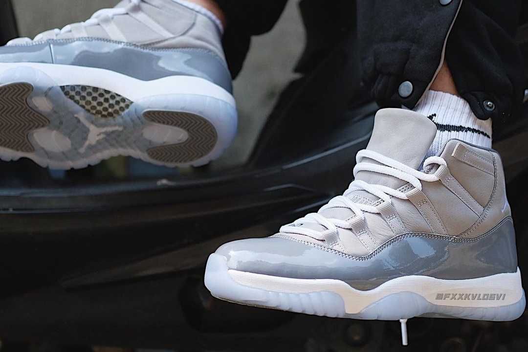【スニダンで購入可】12/11発売 Nike Air Jordan 11 "Cool Grey" 抽選/定価/販売店舗まとめ 14枚目