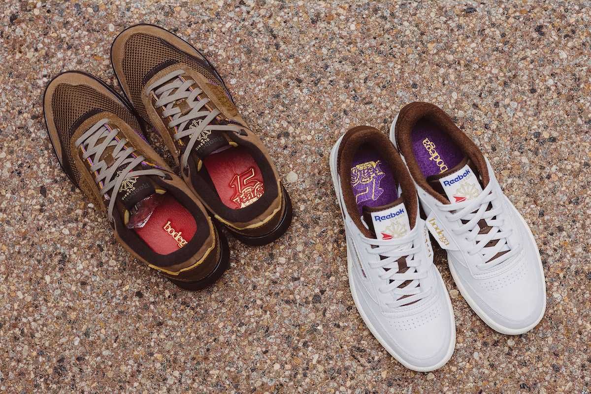【スニダンで購入可】 8/7発売 BODEGA × REEBOK CLUB C 2TYPE 抽選/定価/販売店舗まとめ 3枚目
