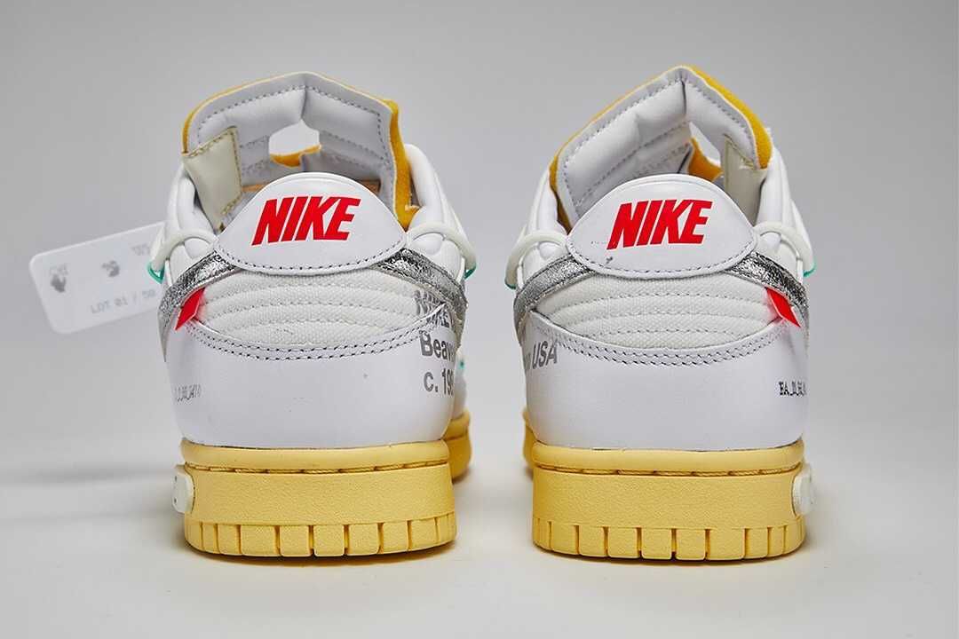 【スニダンで購入可】8/10発売 OFF-WHITE × NIKE DUNK LOW "The 50" COLLECTION 抽選/定価/販売店舗まとめ 8枚目