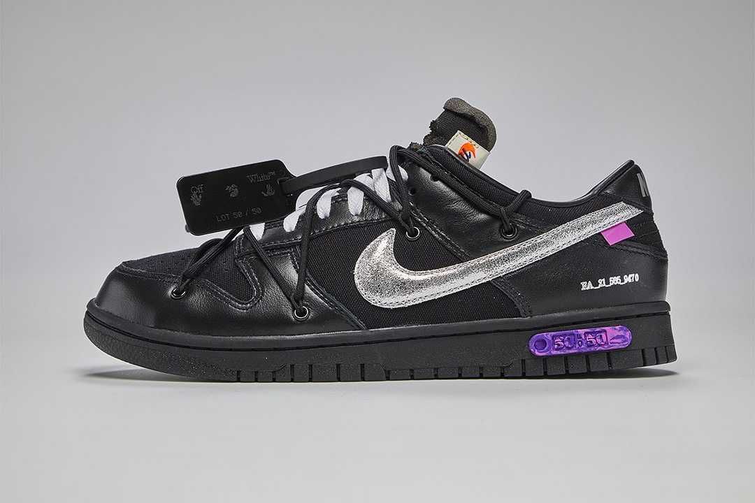 【スニダンで購入可】8/10発売 OFF-WHITE × NIKE DUNK LOW "The 50" COLLECTION 抽選/定価/販売店舗まとめ 3枚目