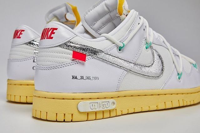 【スニダンで購入可】8/10発売 OFF-WHITE × NIKE DUNK LOW "The 50" COLLECTION 抽選/定価/販売店舗まとめ 9枚目