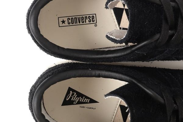【販売リンクあり】予約受付中 Pligrim Surf+Supply × CONVERSE STAR & BARS "BLACK/WHITE" 抽選/定価/販売店舗まとめ 8枚目