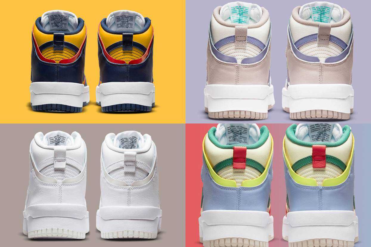 【販売リンクあり】近日発売 Nike WMNS Dunk High Rebel 4colors 抽選/定価/販売店舗まとめ 12枚目