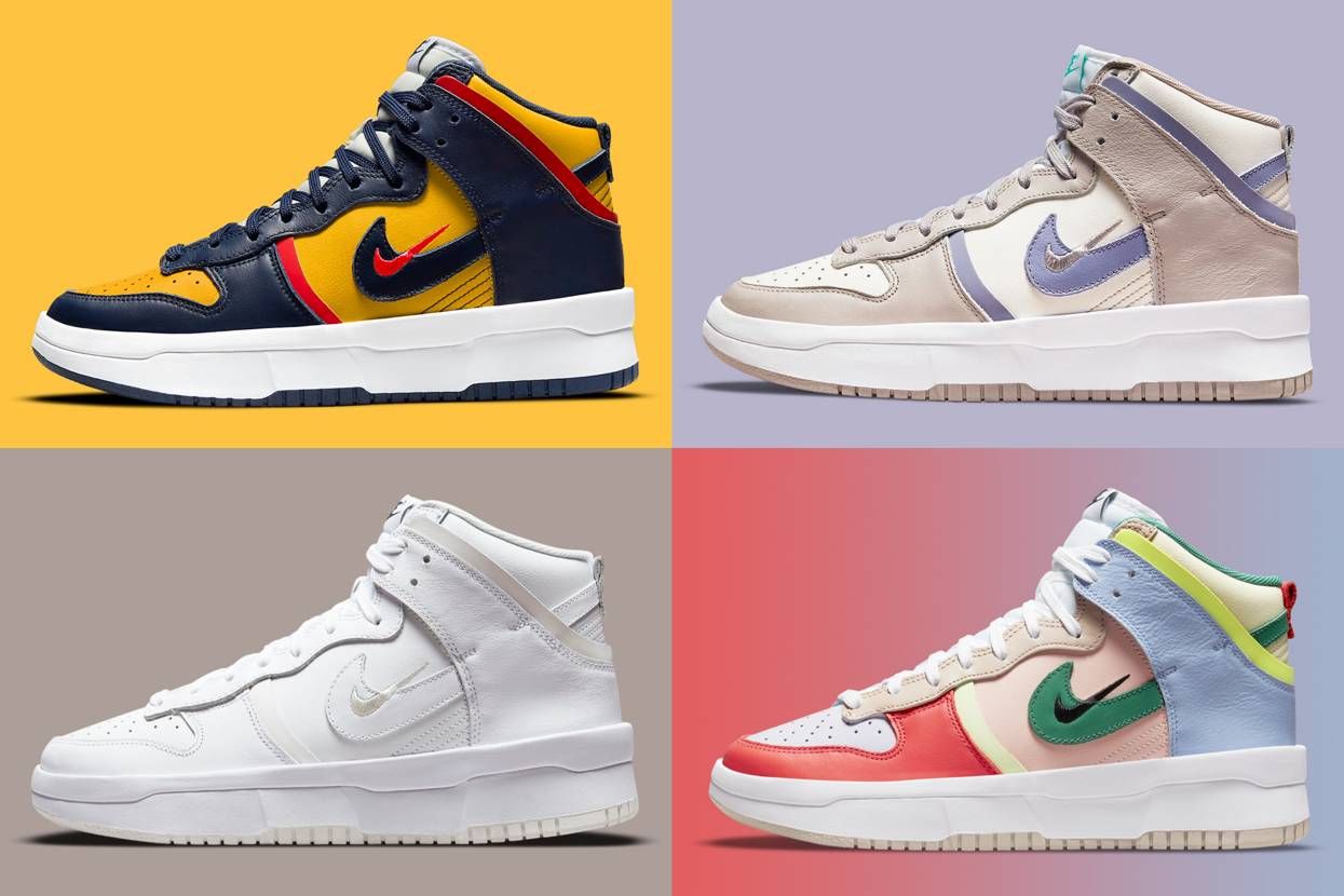 【販売リンクあり】近日発売 Nike WMNS Dunk High Rebel 4colors 抽選/定価/販売店舗まとめ 10枚目