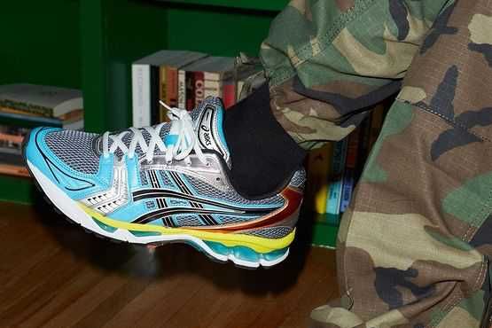 【スニダンで購入可】8/13発売 ANGELO BAQUE × ASICS GEL-KAYANO 14 "REBIRTH OF COOL" 抽選/定価/販売店舗まとめ 3枚目