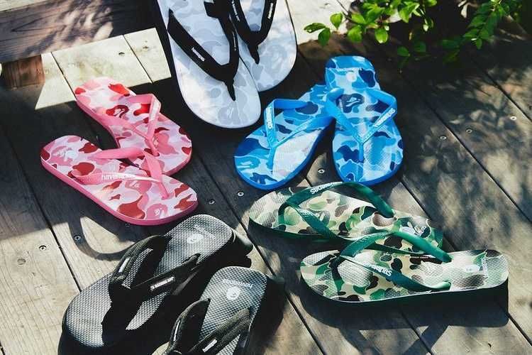 【スニダンで購入可】8/1発売 A BATHING APE × HAVAIANAS 5COLORS 抽選/定価/販売店舗まとめ