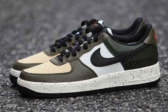 【スニダンで購入可】8/13発売 NIKE AIR FORCE 1 GORE TEX "MEDIUM OLIVE" 抽選/定価/販売店舗まとめ 5枚目