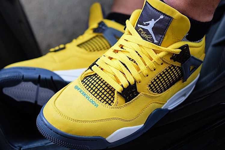 【スニダンで購入可】8/28・9/2発売 NIKE AIR JORDAN 4 "TOUR YELLOW" 抽選/定価/販売店舗まとめ 6枚目