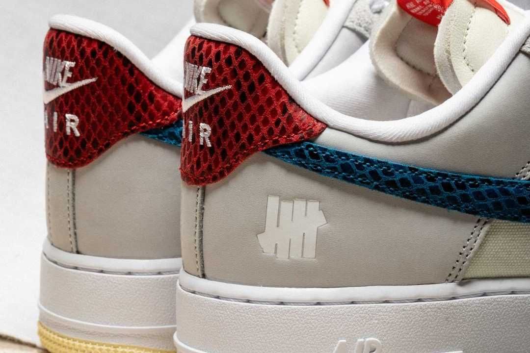 【スニダンで購入可】 9/9・9/22発売 UNDEFEATED × NIKE AIR FORCE 1 LOW 3COLORS 抽選/定価/販売店舗まとめ 13枚目