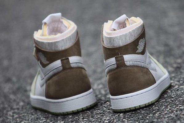 【販売リンクあり】9/8発売 NIKE AIR JORDAN 1 ZOOM COMFORT "OLIVE AURA" 抽選/定価/販売店舗まとめ 3枚目