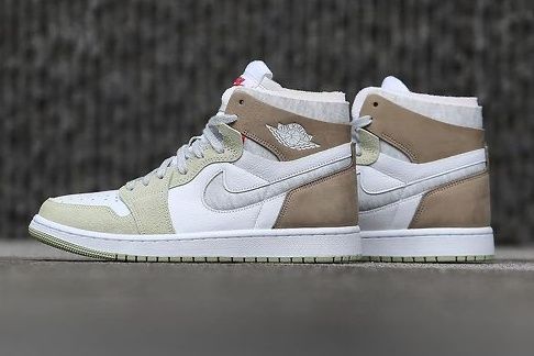 【販売リンクあり】9/8発売 NIKE AIR JORDAN 1 ZOOM COMFORT "OLIVE AURA" 抽選/定価/販売店舗まとめ 2枚目