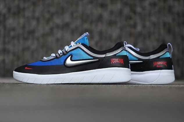 【スニダンで購入可】6/5発売 SAMBORGHINI × NIKE SB NYJAH FREE 2 P "GAME ROYAL" 抽選/定価/販売店舗まとめ 2枚目