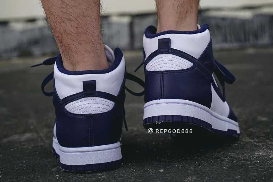 【スニダンで購入可】8/26発売 NIKE DUNK HIGH "CHAMPIONSHIP NAVY" 抽選/定価/販売店舗まとめ 6枚目