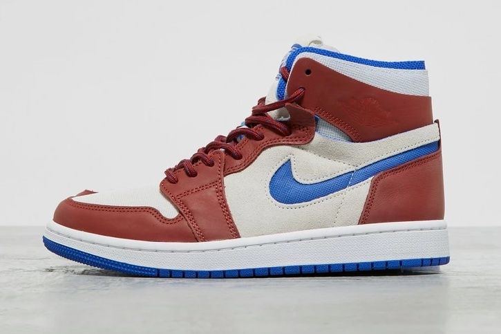 【販売リンクあり】7/30・8月発売 NIKE WMNS AIR JORDAN 1 ZOOM COMFORT "TEAM RED" 抽選/定価/販売店舗まとめ 2枚目