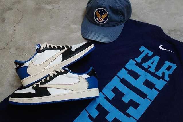 【スニダンで購入可】8/13発売 TRAVIS SCOTT × FRAGMENT × NIKE AIR JORDAN 1 LOW 抽選/定価/販売店舗まとめ 5枚目