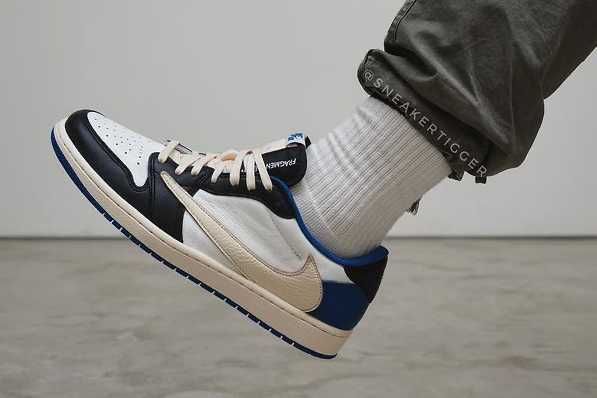 【スニダンで購入可】8/13発売 TRAVIS SCOTT × FRAGMENT × NIKE AIR JORDAN 1 LOW 抽選/定価/販売店舗まとめ 4枚目