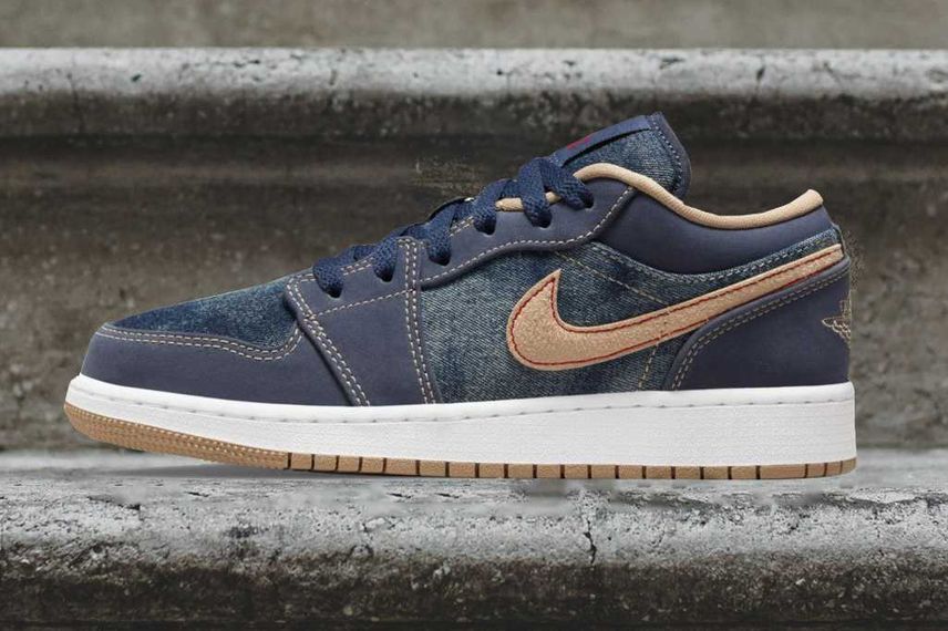 【リーク】NIKE AIR JORDAN 1 LOW "DENIM" 抽選/定価/発売店舗まとめ