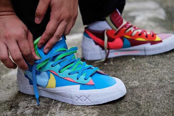 【スニダンで購入可】12/9・12/10発売 Kaws × Sacai × Nike Blazer Low 4colors  定価/販売店舗まとめ 20枚目
