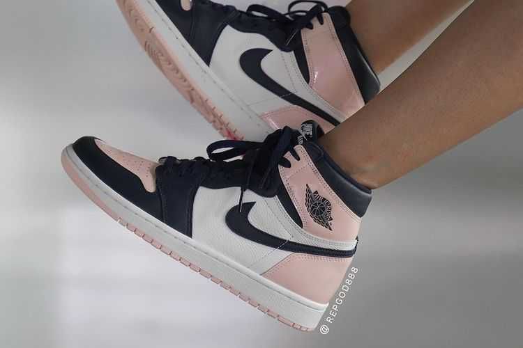 【スニダンで購入可】1/25発売 Nike WMNS Air Jordan 1 High OG SE "Atmosphere" 抽選/定価/販売店舗まとめ 12枚目