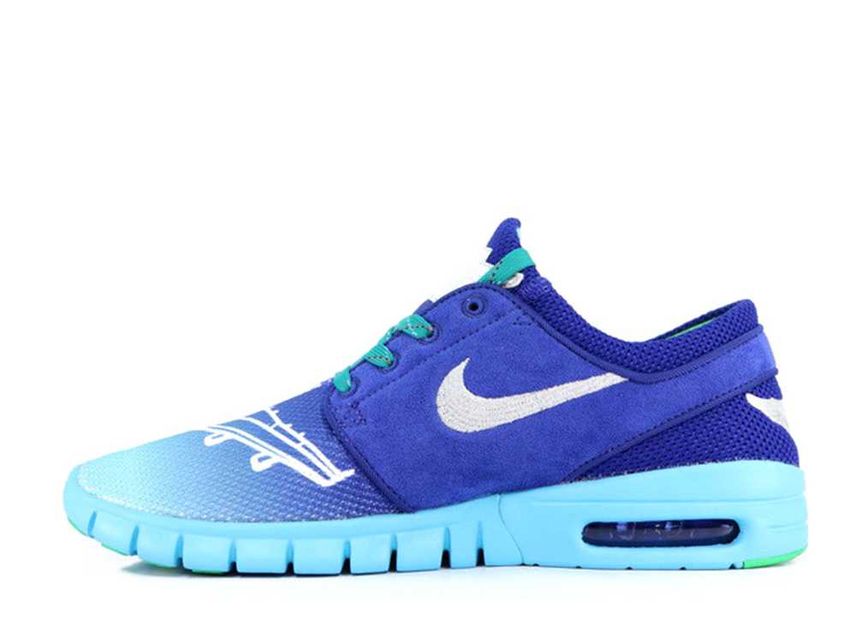Nike sb stefan top janoski max industrial blue