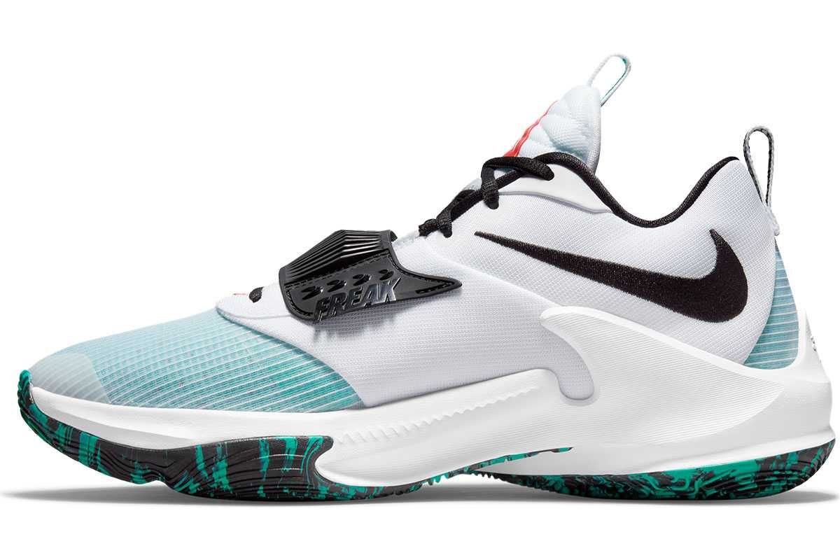 【発売延期】8/12発売 NIKE ZOOM FREAK 3 "WHITE / CLEAR EMERALD" 抽選/定価/販売店舗まとめ 3枚目