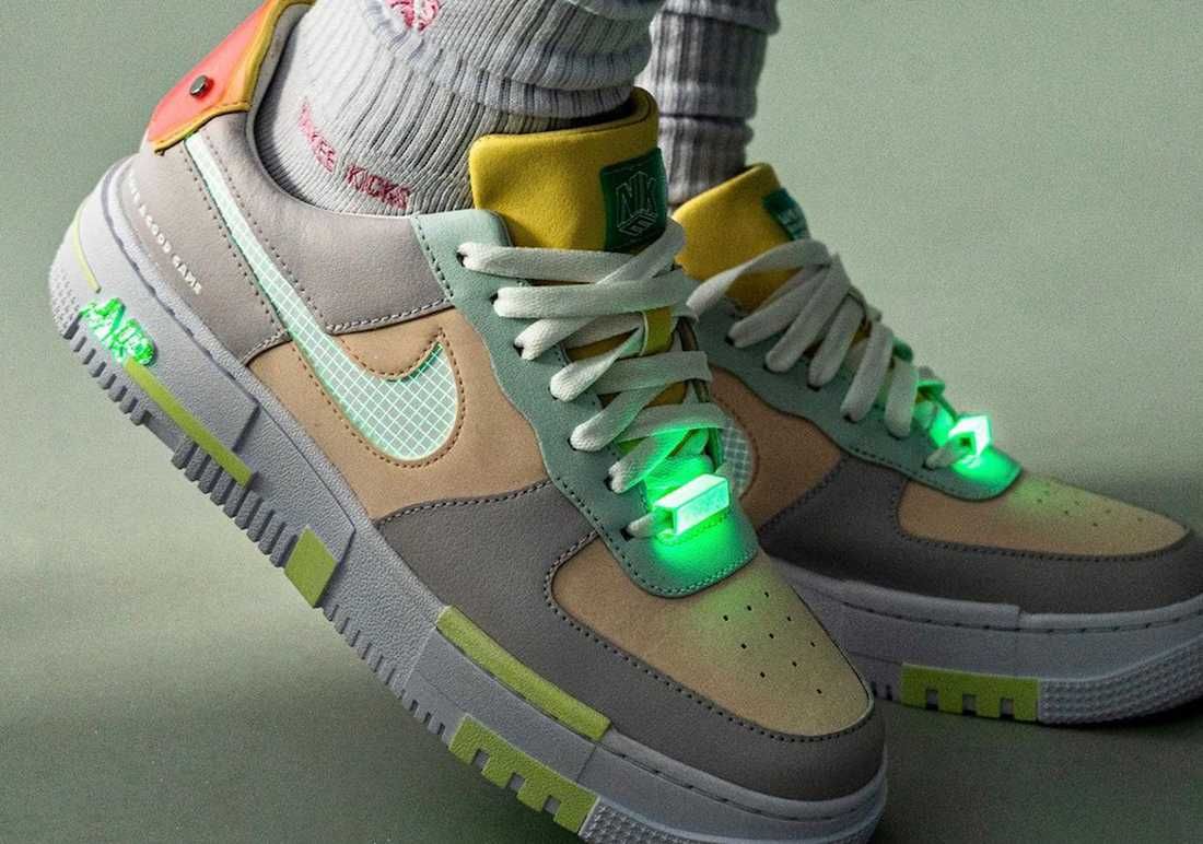 【リーク】海外2021年発売 LPL × NIKE AIR FORCE 1 PIXEL "Have A Good Game" 抽選/定価/販売店舗まとめ 6枚目