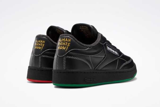 【スニダンで購入可】8/21発売 HUMAN RIGHTS NOW ! × REEBOK CLASSIC CLUB C 85 2COLORS 抽選/定価/販売店舗まとめ 6枚目