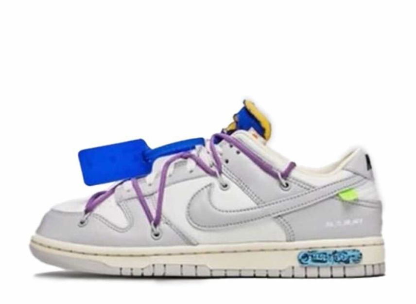 OFF-WHITE × NIKE DUNK LOW 1 OF 50