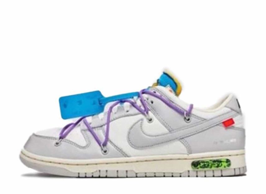 OFF-WHITE × NIKE DUNK LOW 1 OF 50
