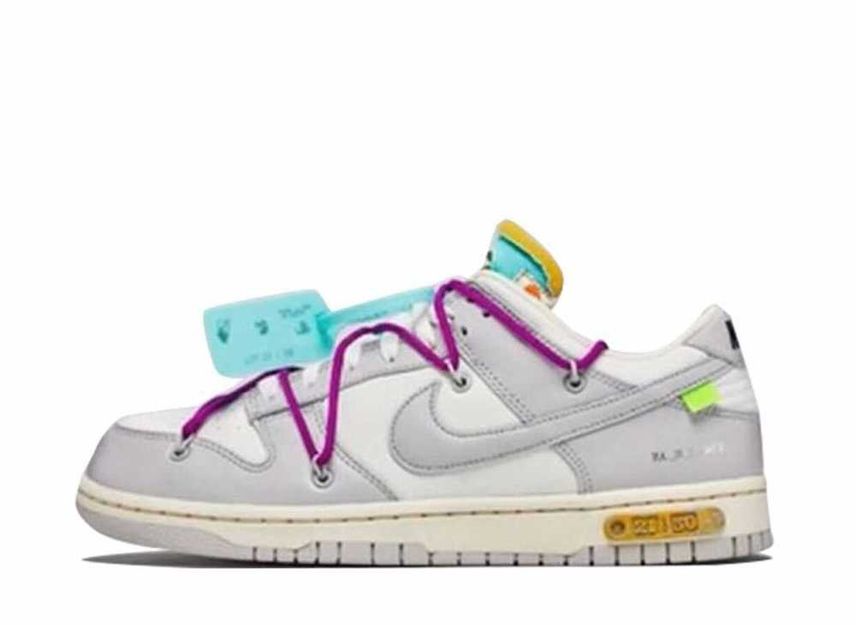 OFF-WHITE × NIKE DUNK LOW 1 OF 50