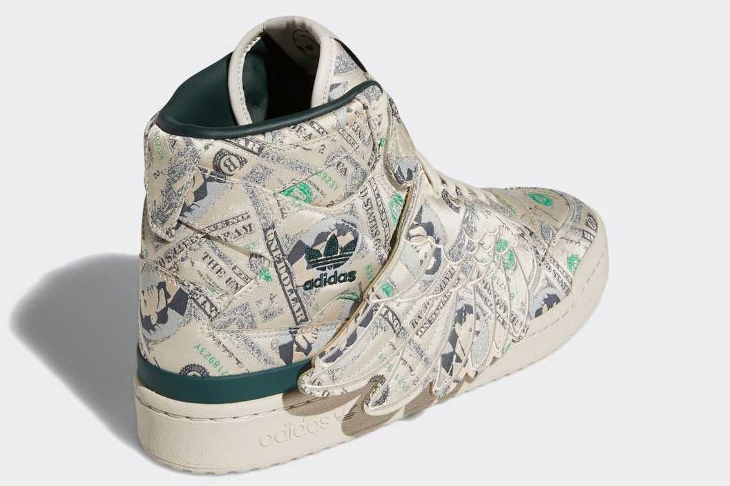 【販売リンクあり】8/24・10/21発売 JEREMY SCOTT × ADIDAS ORIGINALS FORUM WINGS 1.0 "MONEY"　抽選/定価/販売店舗まとめ 9枚目