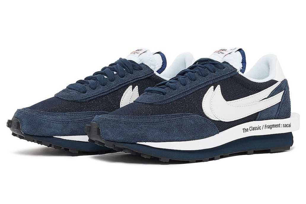 【スニダンで購入可】8/24発売予定 FRAGMENT × SACAI × NIKE LD WAFFLE 2COLORS 抽選/定価/販売店舗まとめ 3枚目