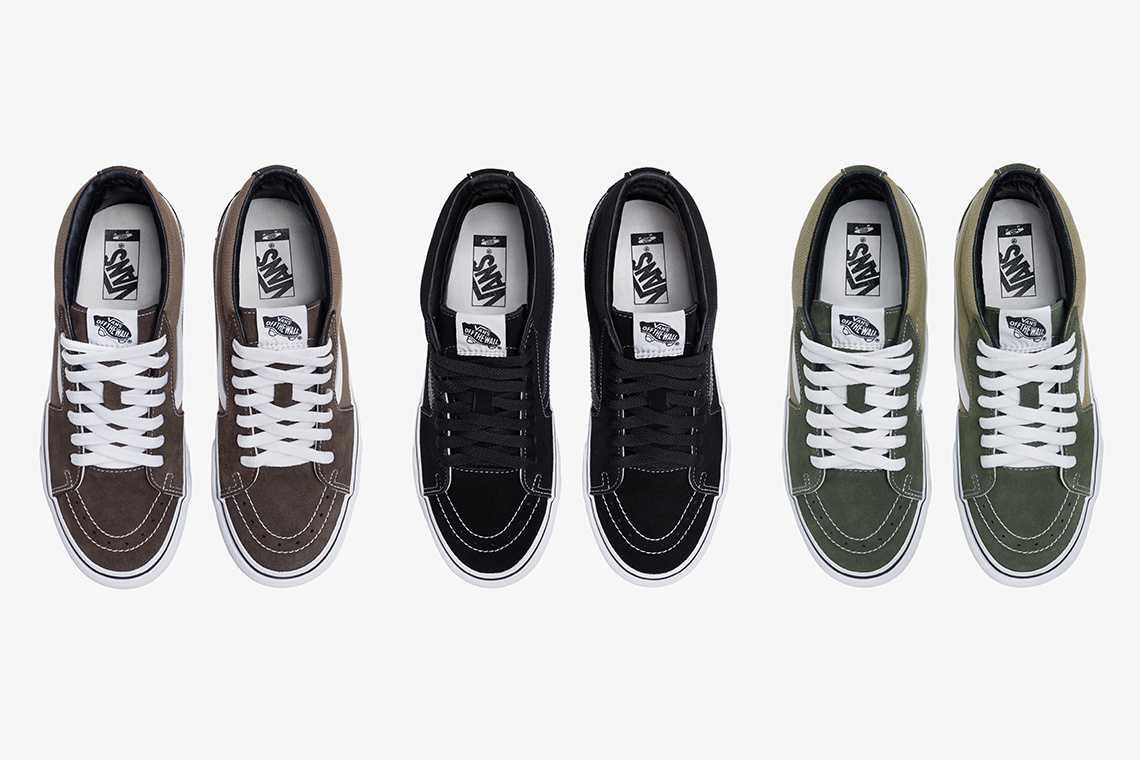 【スニダンで購入可】8/10・11・12・14発売 JJJJound × VANS SK8-MID 3COLORS 抽選/定価/販売店舗まとめ 4枚目