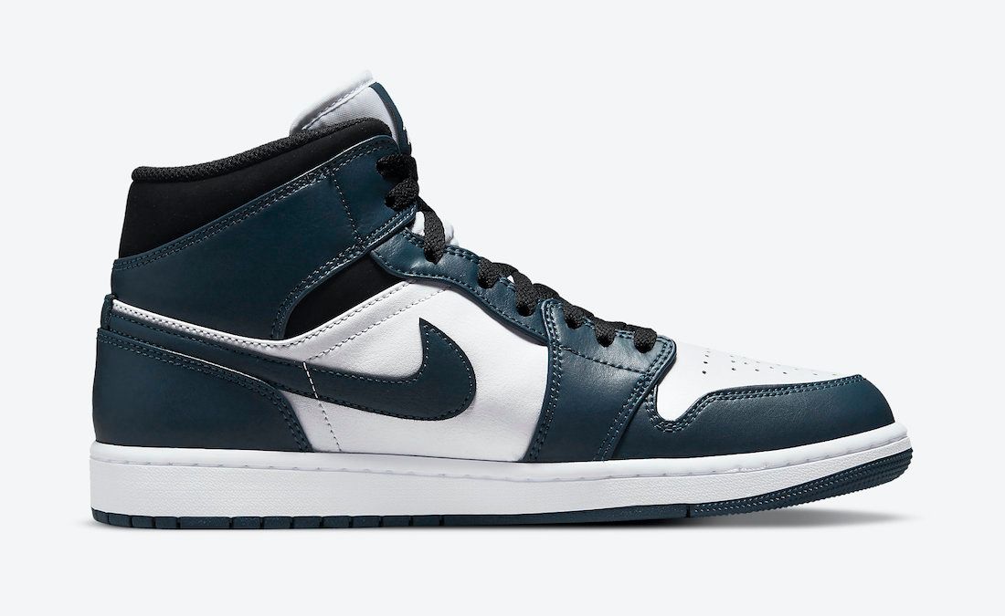 【スニダンで購入可】4/27発売 Nike Air Jordan 1 Mid "Dark Teal" 抽選/定価/販売店舗まとめ 10枚目