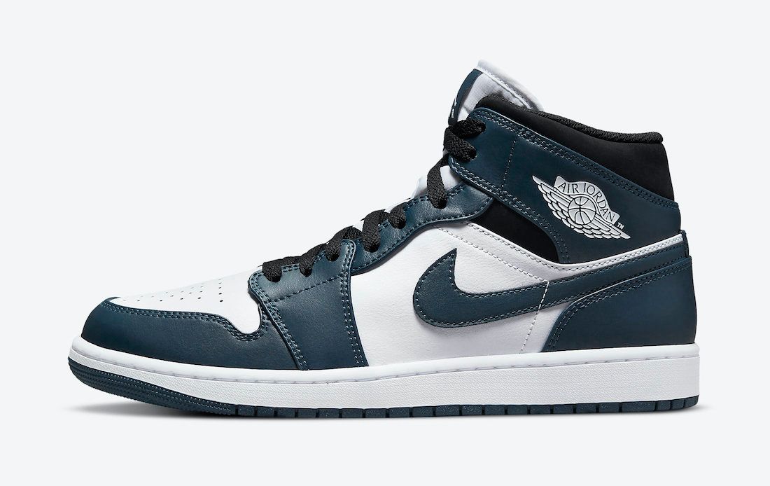 【スニダンで購入可】4/27発売 Nike Air Jordan 1 Mid "Dark Teal" 抽選/定価/販売店舗まとめ 8枚目