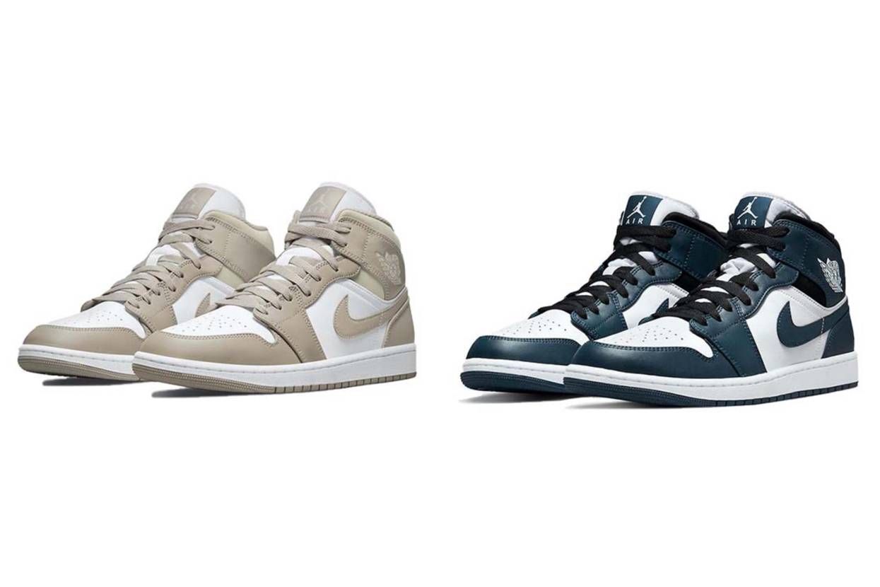 【スニダンで購入可】4/27発売 Nike Air Jordan 1 Mid "Dark Teal" 抽選/定価/販売店舗まとめ 6枚目