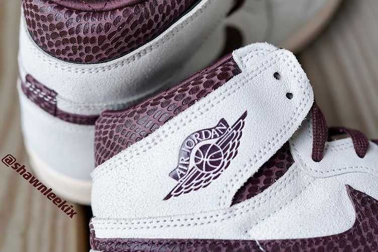 【スニダンで購入可】12/4発売 A Ma Maniére × Nike Air Jordan 1 Retro High OG "Sail and Burgundy" 抽選/定価/販売店舗まとめ 24枚目