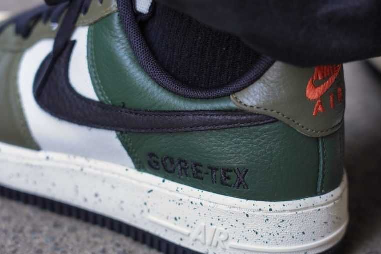 【スニダンで購入可】8/13発売 NIKE AIR FORCE 1 GORE TEX "MEDIUM OLIVE" 抽選/定価/販売店舗まとめ 4枚目