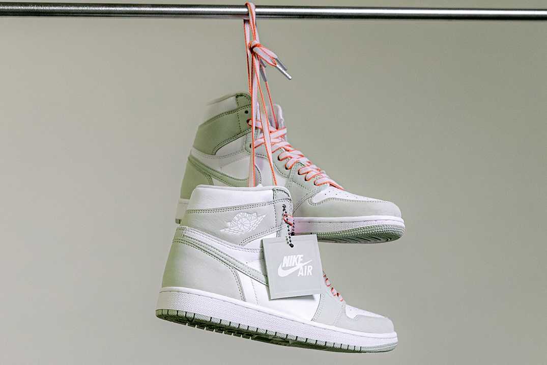 【スニダンで購入可】8/12・9/27発売 Nike Wmns Air Jordan 1 "Seafoam" 抽選/定価/販売店舗まとめ 6枚目