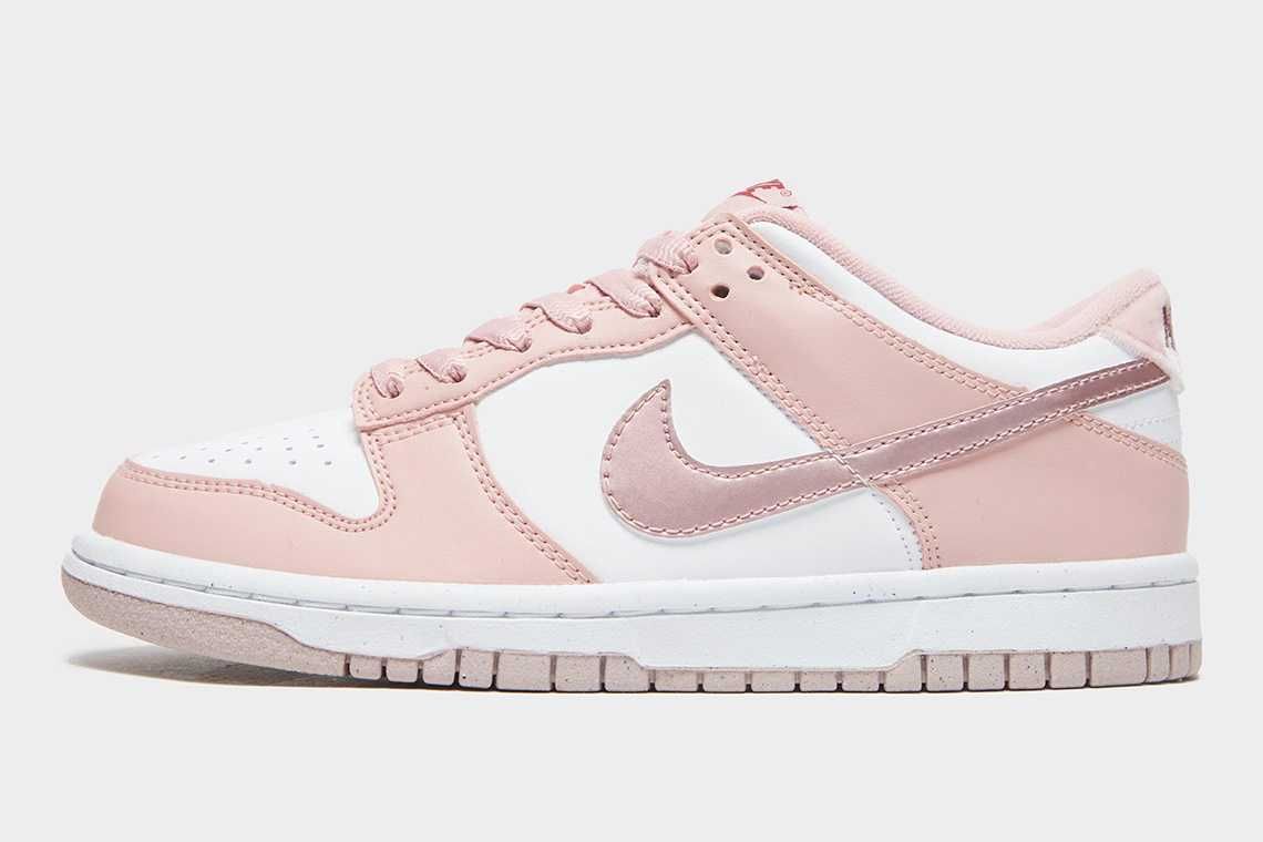 【リーク】2021年発売 NIKE GS DUNK LOW "PINK VELVET" 抽選/定価/販売店舗まとめ 2枚目