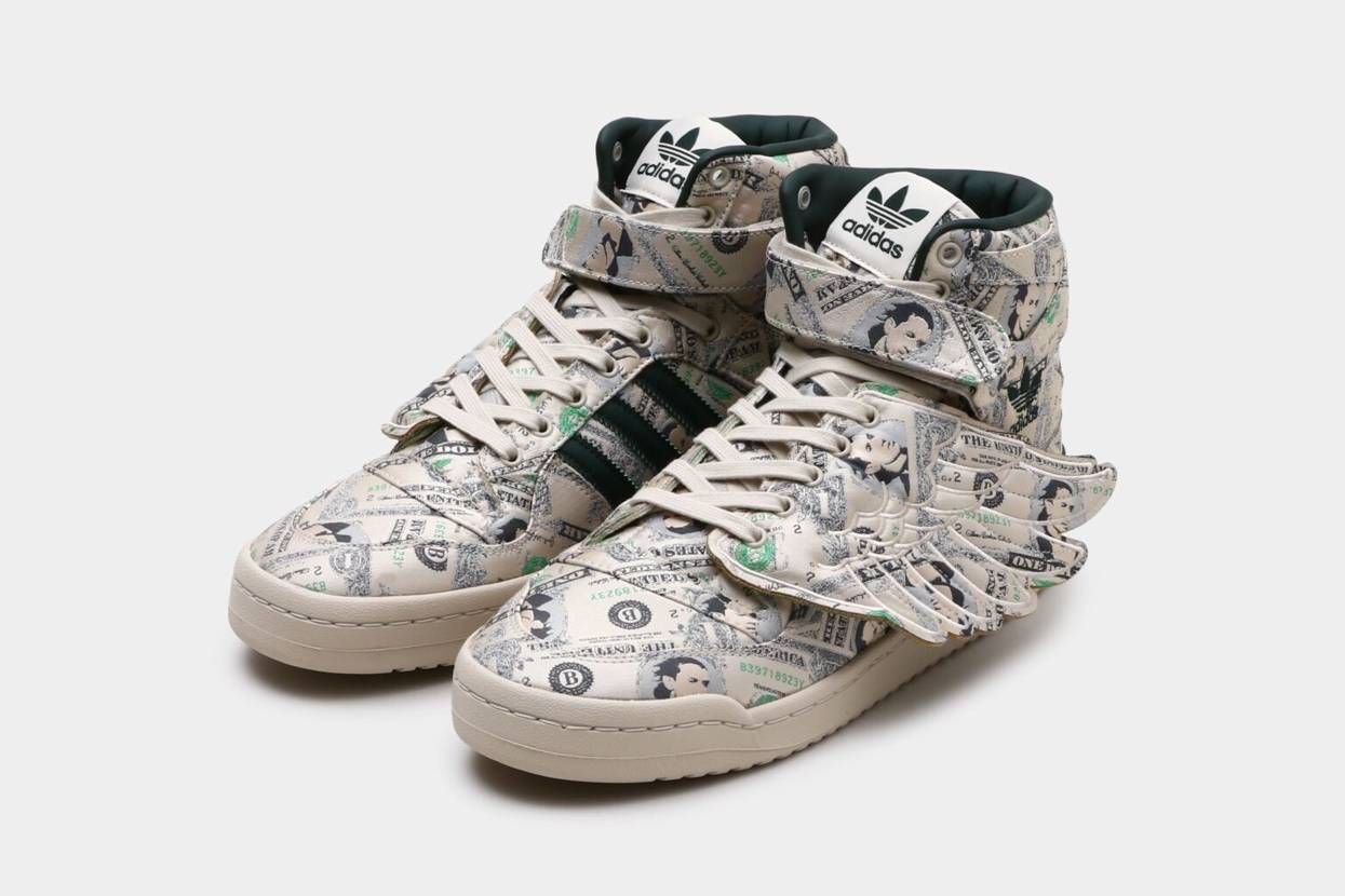 【販売リンクあり】8/24・10/21発売 JEREMY SCOTT × ADIDAS ORIGINALS FORUM WINGS 1.0 "MONEY"　抽選/定価/販売店舗まとめ 5枚目