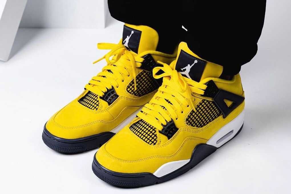 【スニダンで購入可】8/28・9/2発売 NIKE AIR JORDAN 4 "TOUR YELLOW" 抽選/定価/販売店舗まとめ 5枚目