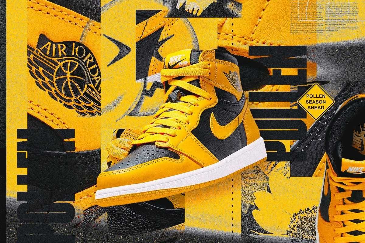 【スニダンで購入可】8/23・9/20発売 NIKE AIR JORDAN 1 HIGH OG "POLLEN" 抽選/定価 /販売店舗まとめ 2枚目