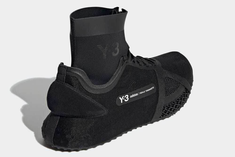 【スニダンで購入可】8/18発売 ADIDAS Y-3 RUNNER 4D IOW "BLACK" 抽選/定価/販売店舗まとめ 5枚目