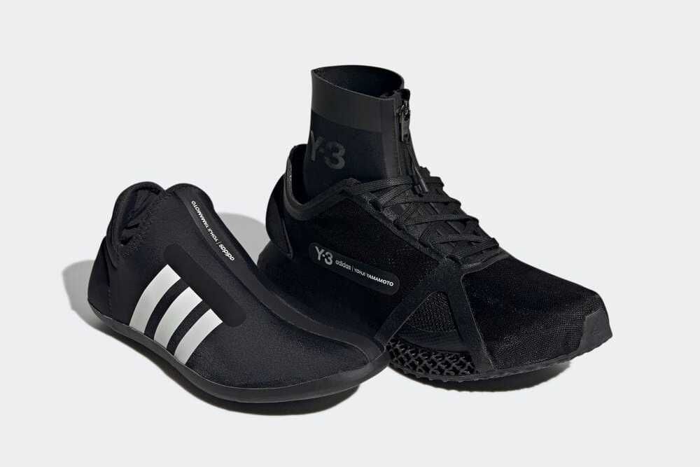 【スニダンで購入可】8/18発売 ADIDAS Y-3 RUNNER 4D IOW "BLACK" 抽選/定価/販売店舗まとめ 2枚目