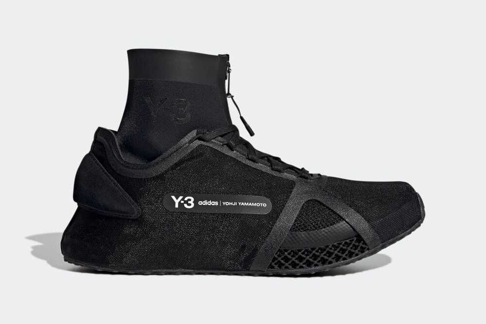 【スニダンで購入可】8/18発売 ADIDAS Y-3 RUNNER 4D IOW "BLACK" 抽選/定価/販売店舗まとめ 4枚目