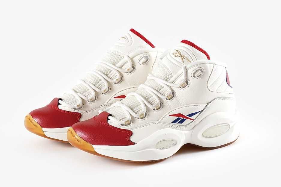 【スニダンで購入可】8/20発売 REEBOK QUESTION MID "CHALK/VECTOR RED/VECTOR BLUE" 抽選/定価/販売店舗まとめ